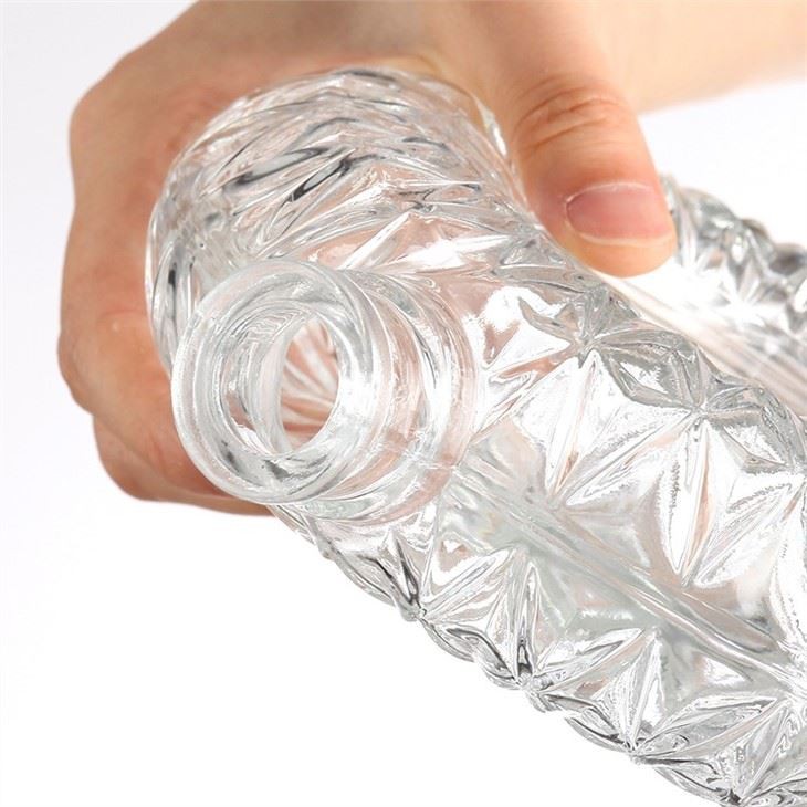 Empty Glass Wine Bottles