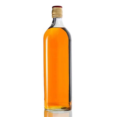 بطری شیشه ای ودکای کریستال خالی