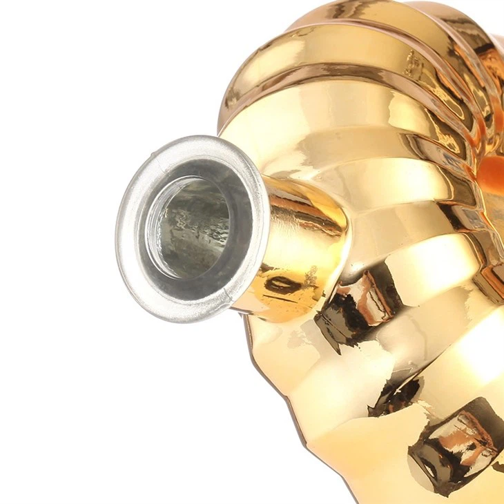 Golden Round Shape Xo Bottle